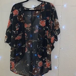 Floral cardigan
